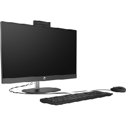 HP ProOne 240 G10 Intel® Core™ i5 i5-1335U 60,5 cm (23.8") 1920 x 1080 pixels PC All-in-One 8 Go DDR4-SDRAM 512 Go SSD DOS gratuit Wi-Fi 6 (802.11ax) Noir