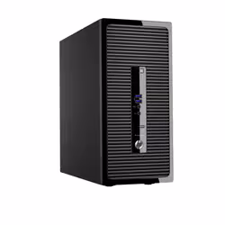 HP ProDesk 400 G3 i5-6500 Micro Tower de 6e génération 4 Go 500 Go HDD DOS gratuit PC Noir - Vue supplémentaire 3