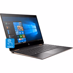 HP Spectre x360 13-ap0000nk Hybride (2-en-1) 33,8 cm (13.3") Écran tactile Full HD i7-8565U 16 Go 512 Go SSD Windows 10 Home Noir, Argent - Vue supplémentaire 4