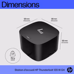 HP Station d’accueil Thunderbolt 120 W G4 - Vue supplémentaire 5