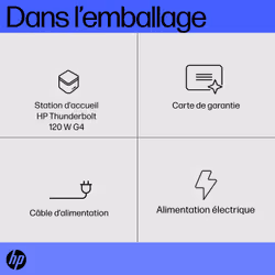 HP Station d’accueil Thunderbolt 120 W G4 - Vue supplémentaire 6