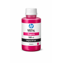 HP V87XL Magenta 500ml - Bouteille d encre HP d origine (7FN97A)