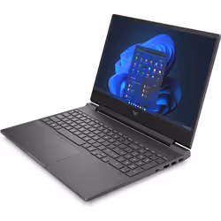 HP Victus Gaming 15-fa1000nk Intel® Core™ i7 i7-13700H Ordinateur portable 39,6 cm (15.6") Full HD 16 Go DDR4-SDRAM 512 Go SSD NVIDIA GeForce RTX 4050 Wi-Fi 6E (802.11ax) Windows 11 Home Argent - Vue supplémentaire 2