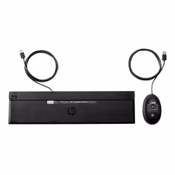 HP WIRED 320MK COMBO FR clavier Souris incluse Bureau USB Noir - Vue supplémentaire 3
