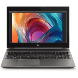HP ZBook 15 G6 Intel® Core™ i9 i9-9880H Station de travail mobile 39,6 cm (15.6") Full HD 32 Go DDR4-SDRAM 1 To SSD NVIDIA Quadro T2000 Wi-Fi 6 (802.11ax) Windows 10 Pro Argent