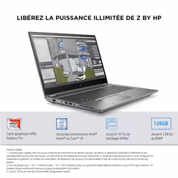 HP ZBook Fury 15 G7 i7-10750H Station de travail mobile 39,6 cm (15.6") Full HD Intel® Core™ i7 16 Go DDR4-SDRAM 512 Go SSD NVIDIA Quadro T1000 Wi-Fi 6 (802.11ax) Windows 10 Pro Argent - Vue supplémentaire 17