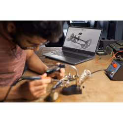 HP ZBook Fury 15 G7 i7-10750H Station de travail mobile 39,6 cm (15.6") Full HD Intel® Core™ i7 16 Go DDR4-SDRAM 512 Go SSD NVIDIA Quadro T1000 Wi-Fi 6 (802.11ax) Windows 10 Pro Argent - Vue supplémentaire 7