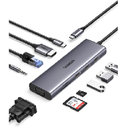 HUB USB-C Ugreen 10 en 1 (15601)