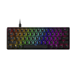 HyperX Alloy Origins 60 clavier USB QWERTY Anglais américain Noir