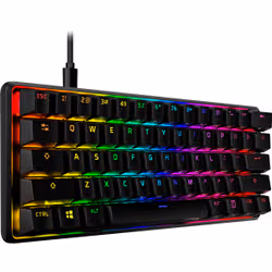 HyperX Alliage origins 60 - Clavier mécanique de jeu - Rouge HX (disposition des États-Unis) - Vue supplémentaire 3