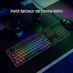 HyperX Alliage origins 60 - Clavier mécanique de jeu - Rouge HX (disposition des États-Unis) - Vue supplémentaire 9