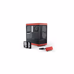 HYTE Y40 Midi Tower Noir, Rouge - Vue supplémentaire 2