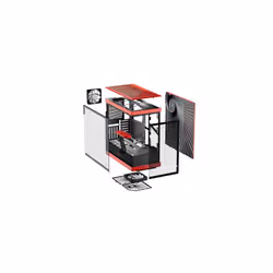 HYTE Y40 Midi Tower Noir, Rouge - Vue supplémentaire 6