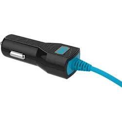 iGo PS00308-0002 chargeur d'appareils mobiles Téléphone portable Noir, Bleu Allume-cigare Auto