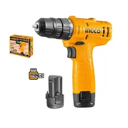Ingco CDLI12428 perceuse 750 tr/min Jaune