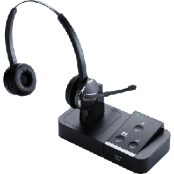 Jabra PRO 9450 Duo EMEA Casque Sans fil Arceau Bureau/Centre d'appels Noir