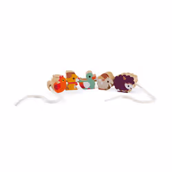 JANOD Stringable Farm-Themed Beads (wood) 1 pièce(s) - Vue supplémentaire 2