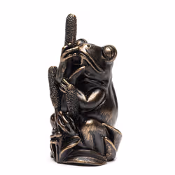 Jardinopia Cane Companions Frosch statue et figurine décorative Cuivre Polyrésine - Vue supplémentaire 2