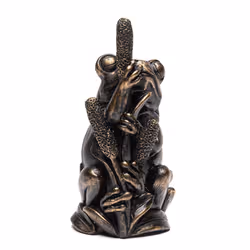 Jardinopia Cane Companions Frosch statue et figurine décorative Cuivre Polyrésine - Vue supplémentaire 3