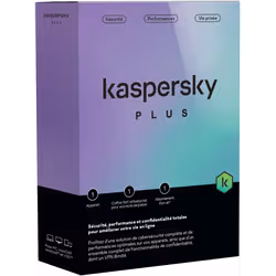 Kaspersky Plus - 1 Poste / 1 an (KL10428BAFS-FFPMAG)