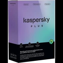 Kaspersky Plus - 1 Poste / 1 an (KL10428BAFS-FFPMAG)