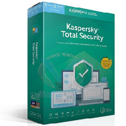 Kaspersky Total Security 2019 - 1 an / 5 postes
