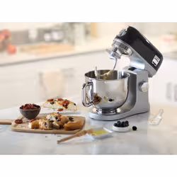 Kenwood Electronics KMX750BK mixeur Robot mixer 1000 W Noir, Argent - Vue supplémentaire 3