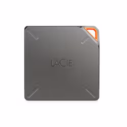 LaCie Fuel 1TB disque dur externe Wifi 1 To Gris, Orange - Vue supplémentaire 5