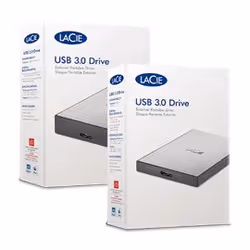 LaCie STHY2000800 disque dur externe 2 To Noir, Argent - Vue supplémentaire 3