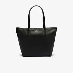 Lacoste Women's L.12.12 Concept Small Zip Tote Bag Noir