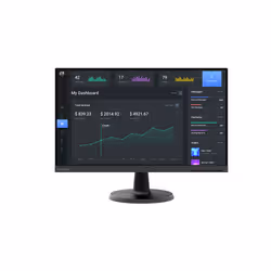 Lenovo C24-40 écran plat de PC 60,5 cm (23.8") 1920 x 1080 pixels Full HD LED Noir - Vue supplémentaire 3