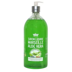 Les Petits Bains de Provence Savon liquide de Marseille Pomme Verte 1L