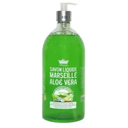 Les Petits Bains de Provence Savon liquide de Marseille Pomme Verte 1L