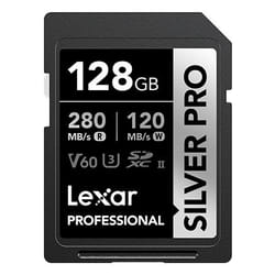 Lexar LSDSIPR128G-BNNNG mémoire flash 128 Go SDXC UHS-II Classe 10