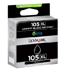 Lexmark 105XL cartouche d'encre 1 pièce(s) Original Noir