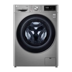 LG F4V5VGP2T machine à laver Charge avant 9 kg 1400 tr/min Métallique
