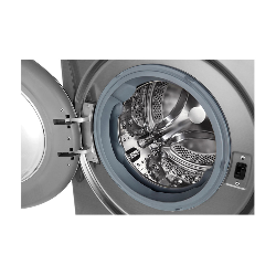 LG F4V5VGP2T machine à laver Charge avant 9 kg 1400 tr/min Métallique