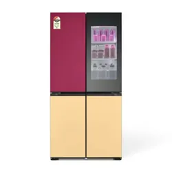 LG Réfrigérateur French Door 4 portes 617 L LINEAR Cooling, Door Cooling+, ThinQ Wi-Fi - GR-A24FDMMB