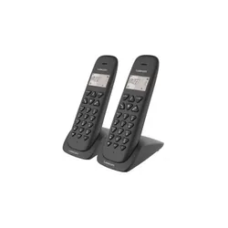 LOGICOM Double téléphones sans fil VEGA 250 DUO Taupe sans répondeur (VEGA 250 DUO)