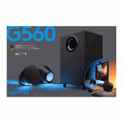 Logitech G G560 Haut-parleur gaming pour PC LIGHTSYNC - Vue supplémentaire 32