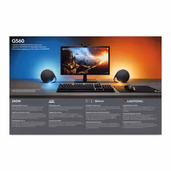 Logitech G G560 Haut-parleur gaming pour PC LIGHTSYNC - Vue supplémentaire 33