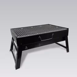 Maestro MR-1010 barbecue et grill Cheminée Charbon + bois de chauffage Noir - Vue supplémentaire 3