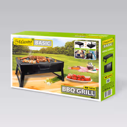 Maestro MR-1010 barbecue et grill Cheminée Charbon + bois de chauffage Noir - Vue supplémentaire 6