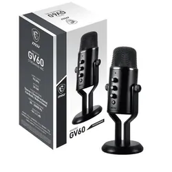 Microphone Gamer MSI Streaming GV60 Immerse - Noir