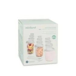 Miniland SET 12 POTS DE Conservation MINT REF89528