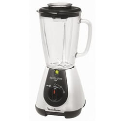 Moulinex LM310E10 blender 1,5 L Mélangeur de table 500 W Noir, Acier inoxydable