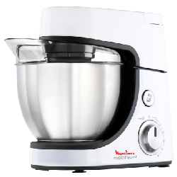 Moulinex Masterchef Gourmet robot de cuisine 900 W 4,6 L Blanc, Gris