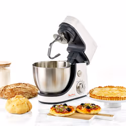 Moulinex Masterchef Gourmet robot de cuisine 900 W 4,6 L Blanc, Gris - Vue supplémentaire 5