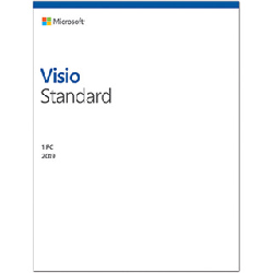 MS Visio Std 2019 32/64 French Africa/Caribbean Only EM DVD.