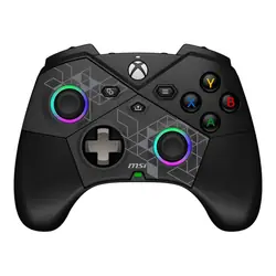 MSI FORCE PRO WIRELESS accessoire de jeux vidéo Noir USB 2.0 Manette de jeu Analogique/Numérique Android, PC, Xbox, Xbox One S, Xbox One X, Xbox Series S, Xbox Series X